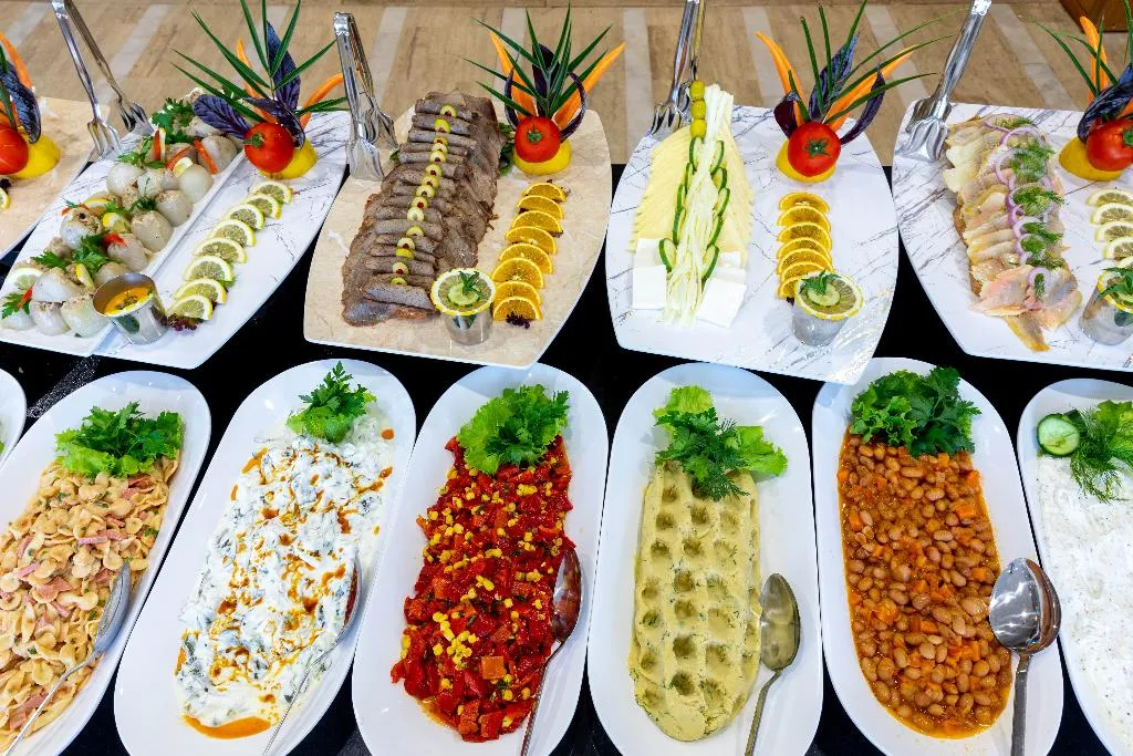 Restaurant, Faros Premium Beach Hotel, Dalaman