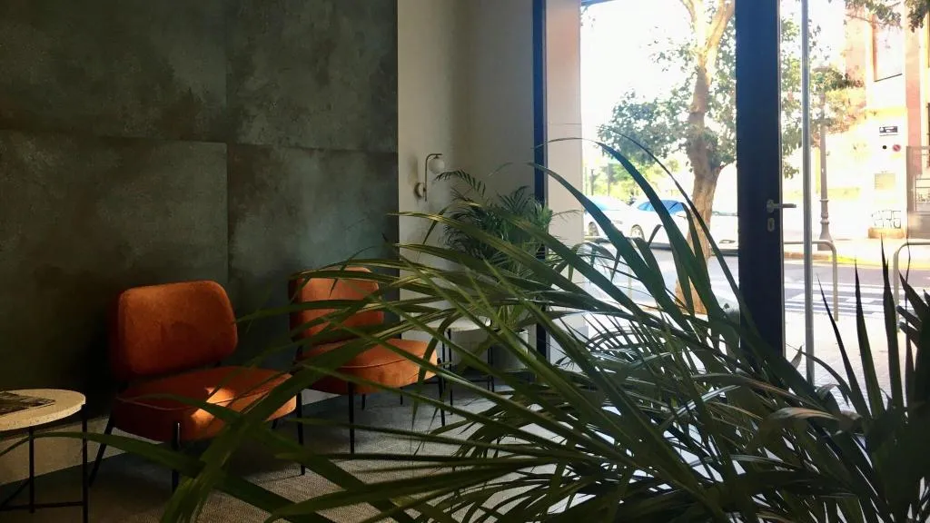 Lobby, B&B Mare de Deu Jardines del Turia, Valencia