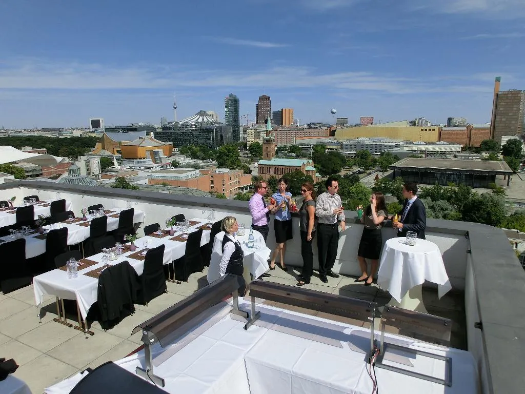 Terrace, JW Marriott Hotel Berlin, Berlin