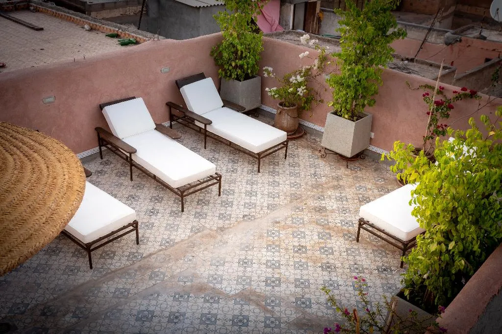 Terrace, Palais Aix Kabaj  & Spa, Marrakech