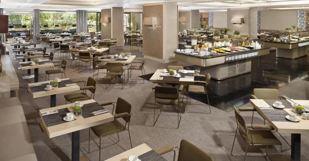 Restaurant, The Level At Hotel Melia Castilla, Madrid