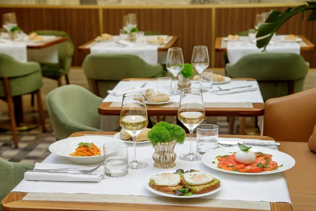Restaurant, Hotel Imperiale, Rome