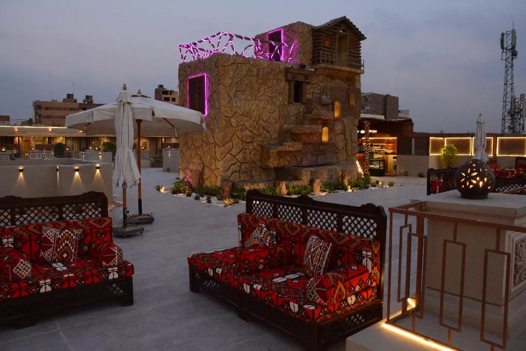 General view, Pyramids Khan Hotel, Cairo