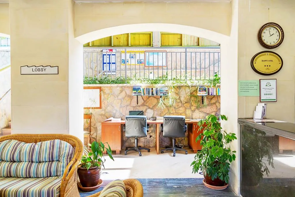 Lobby, Happy Hotel, Dalaman