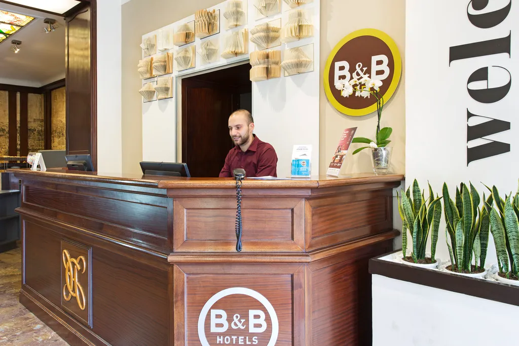 Lobby, B&b Hotel Napoli, Naples