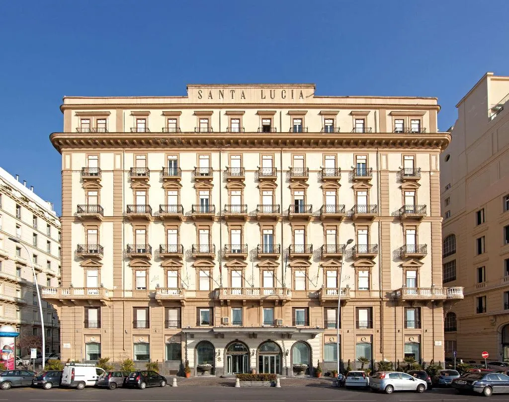 General view, Grand Hotel Santa Lucia, Naples