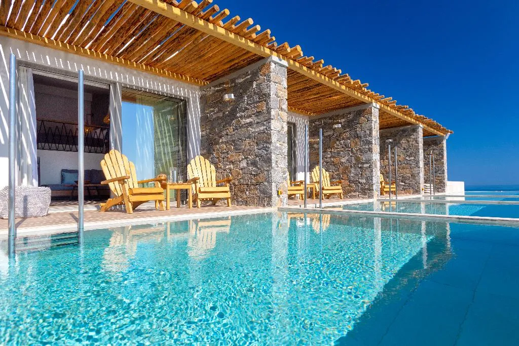SUITE WITH PRIVATE POOL Room, Atermono boutique resort and spa, Crete