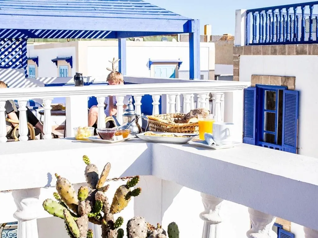 Terrace, Riad Hotel Emeraude, Essaouira