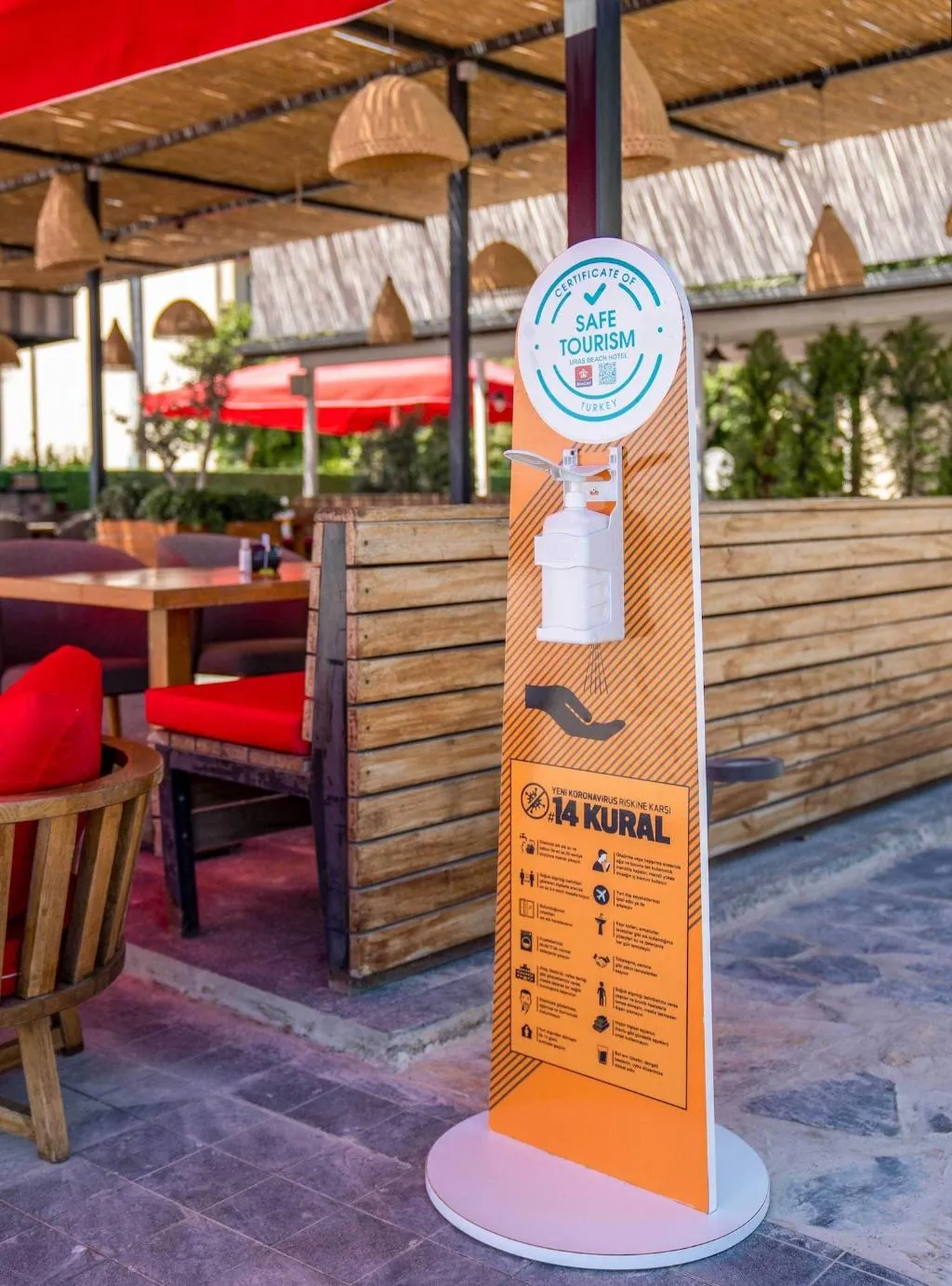 Restaurant, Uras Beach Hotel, Dalaman