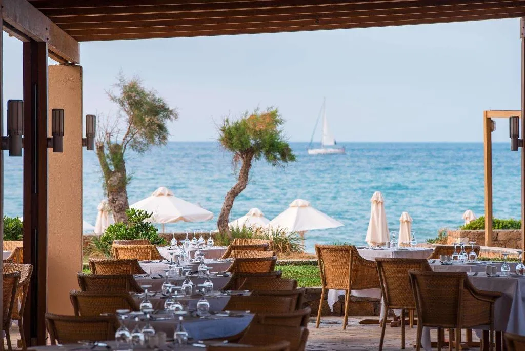 Restaurant, Kernos Beach, Crete