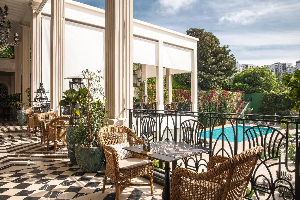 Terrace, Le Casablanca Hotel, Casablanca