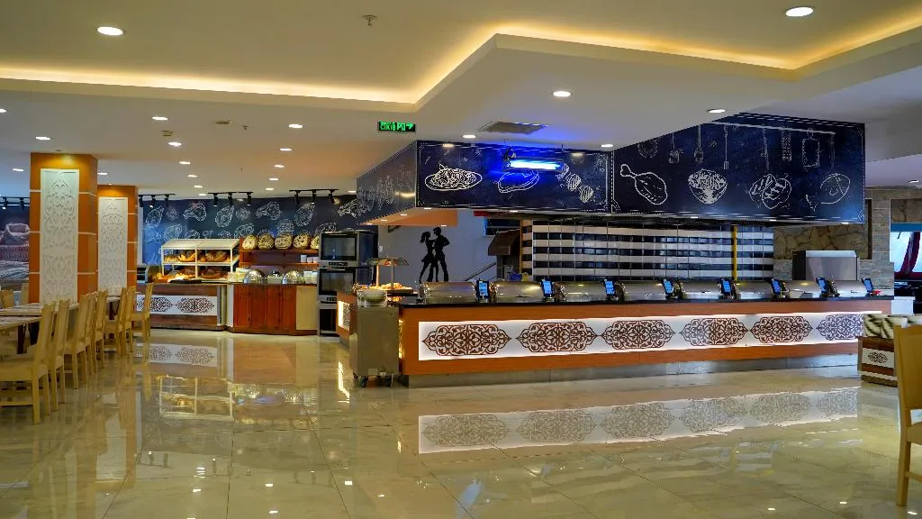 Restaurant, Club Aqua Plaza, Antalya