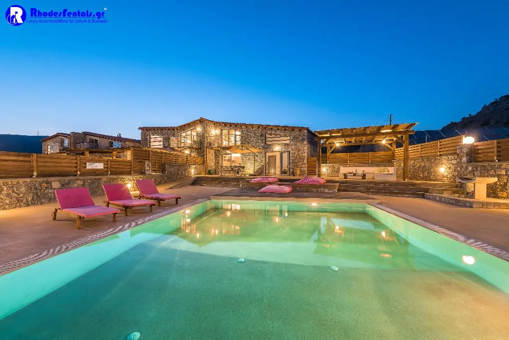 General view, Lindos Seastone Villas, Rhodes
