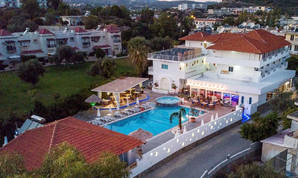 General view, Tinas Plus Hotel, Rhodes