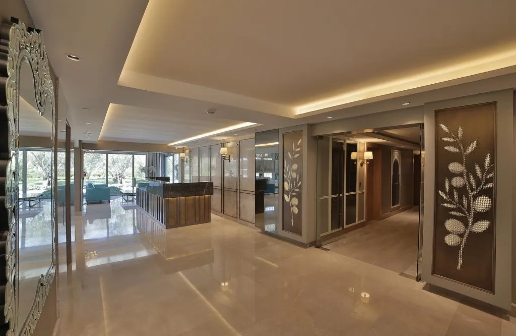 Lobby, Rawda Hotel Altinoluk, Izmir