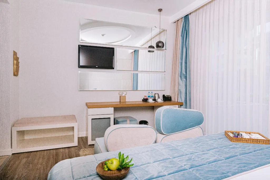 DOUBLE SUPERIOR GARDEN VIEW Room, Ilica Hotel Spa and Wellness Thermal Resor Cesme, Izmir