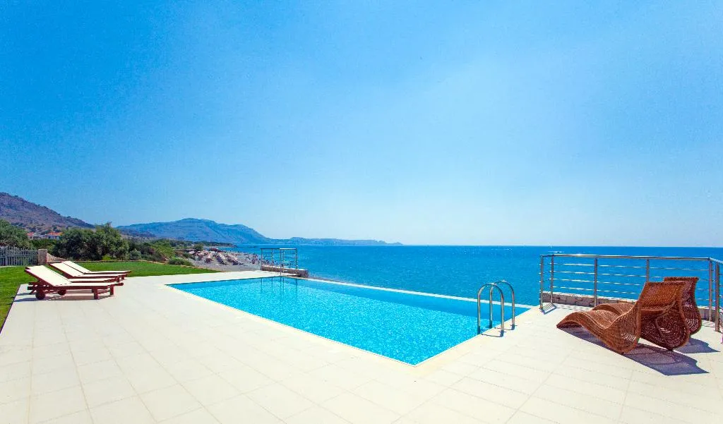 Pool, Antonoglou Beach Villas,Kiotari, Rhodes