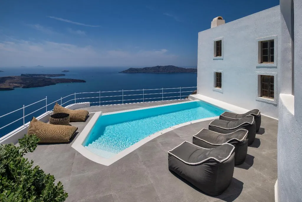SUITE WITH PRIVATE POOL Room, Eteoro Suites, Santorini