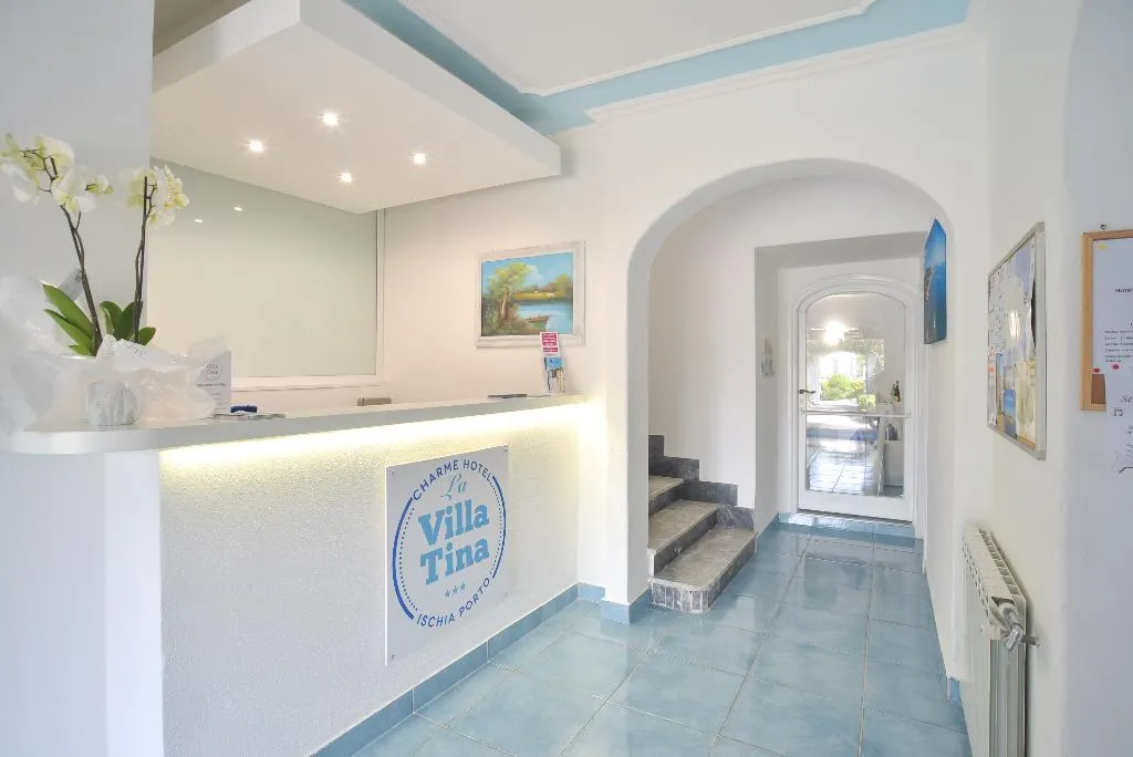 Lobby, Villa Tina, Naples