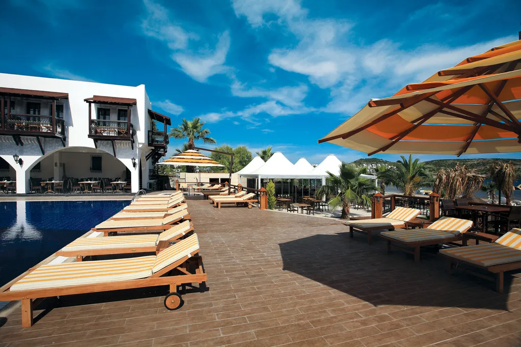 Terrace, Bitez Han Hotel, Bodrum