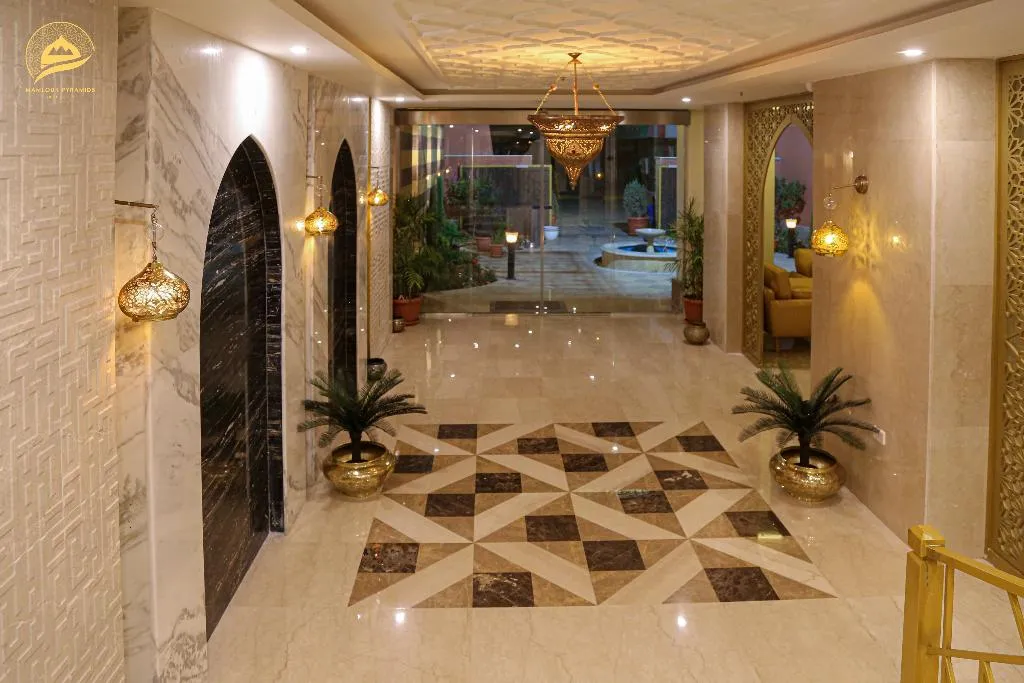 Lobby, Mamluk Pyramids Hotel, Cairo
