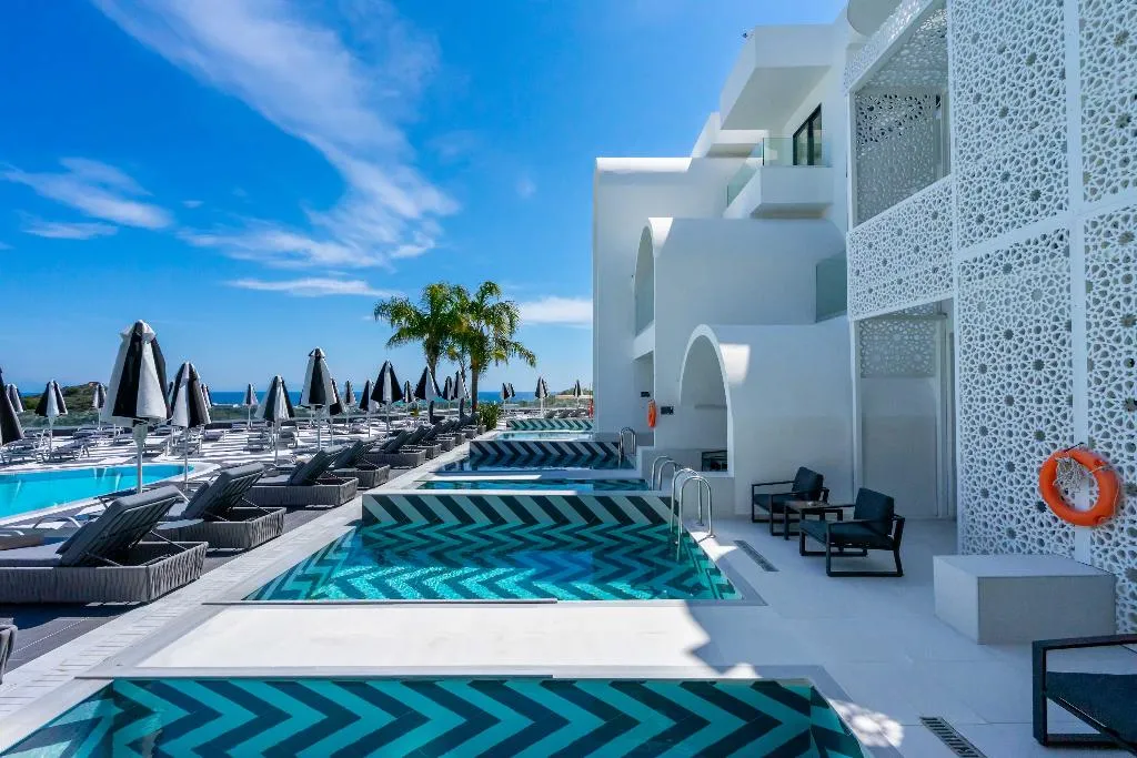 Double or Twin DELUXE WITH PRIVATE POOL Room, Venezia Resort Hotel and Spa, Rhodes