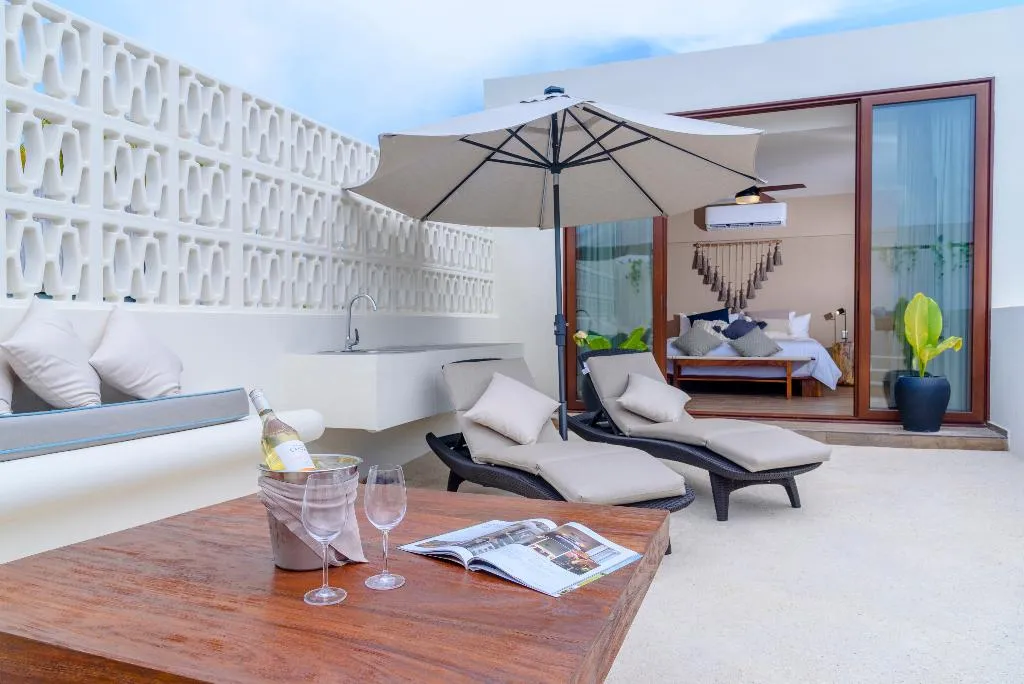 DOUBLE WITH TERRACE Room, K'uyen Boutique Hotel, Cancun Area