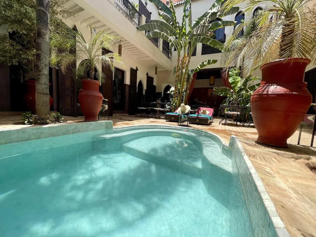Pool, Riad Pachavana, Marrakech