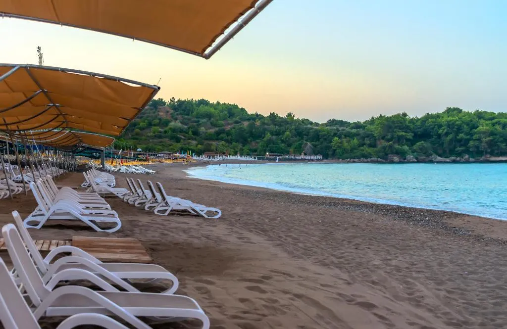 Beach, Kirman Arycanda Deluxe Resort, Antalya