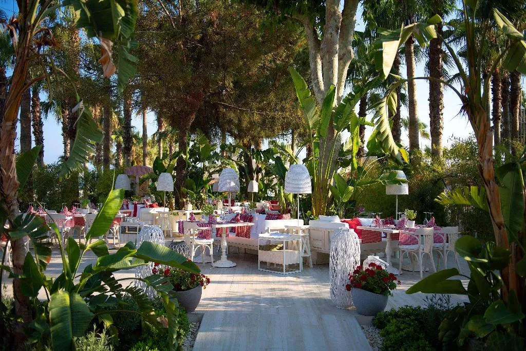 Restaurant, Miramare Beach, Antalya