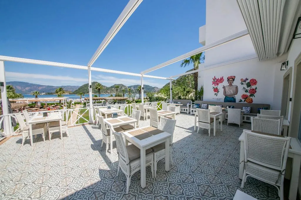 Terrace, Casa Blanca Beach Hotel Adult Only +12, Dalaman
