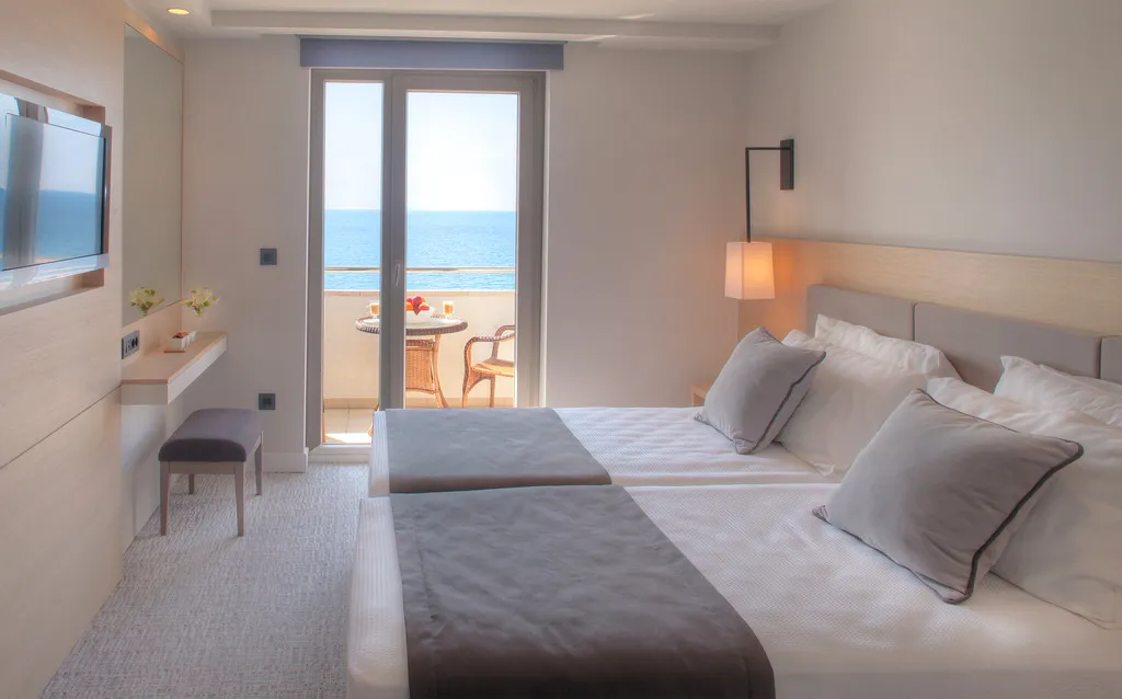 DOUBLE SEA VIEW WITH BALCONY Room, Royal Neptun hotel, Dubrovnik