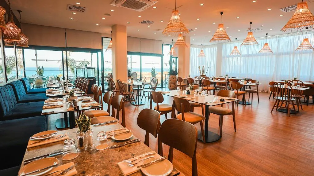 Restaurant, Cavo Maris Beach Hotel, Cyprus
