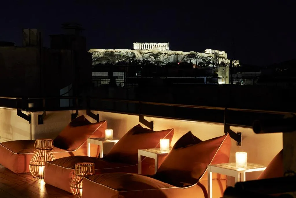 Terrace, Brown Acropol, a member of Brown Hotels, Athens