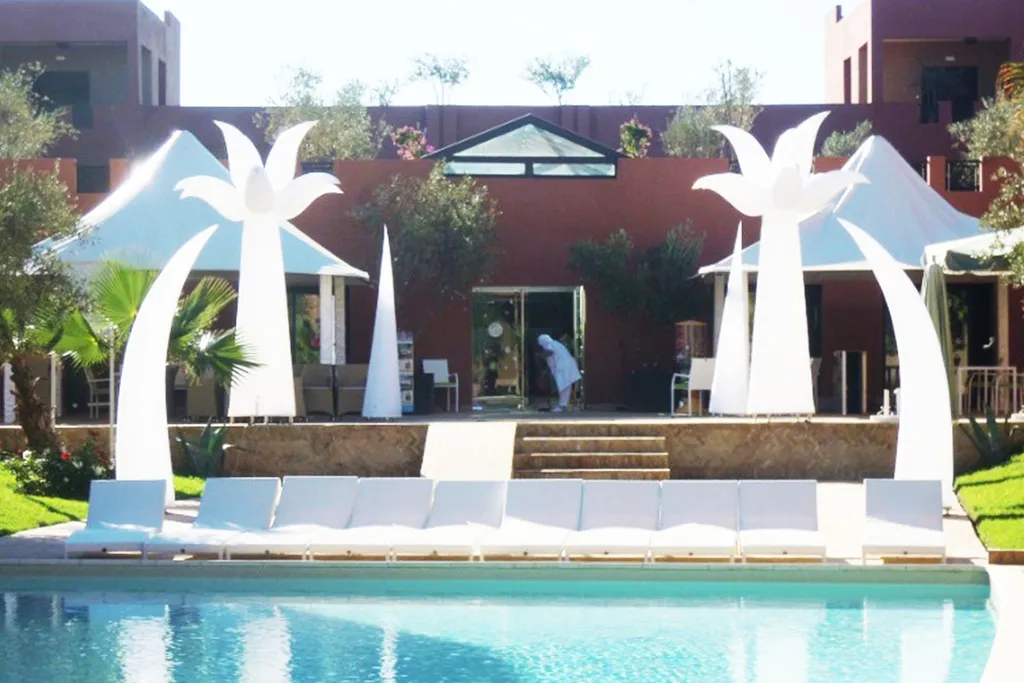 General view, Host Janat Azaitoune, Marrakech