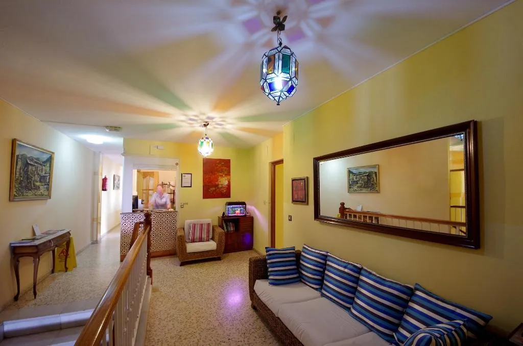 Lobby, Hostal Azahara Nerja, Costa Del Sol