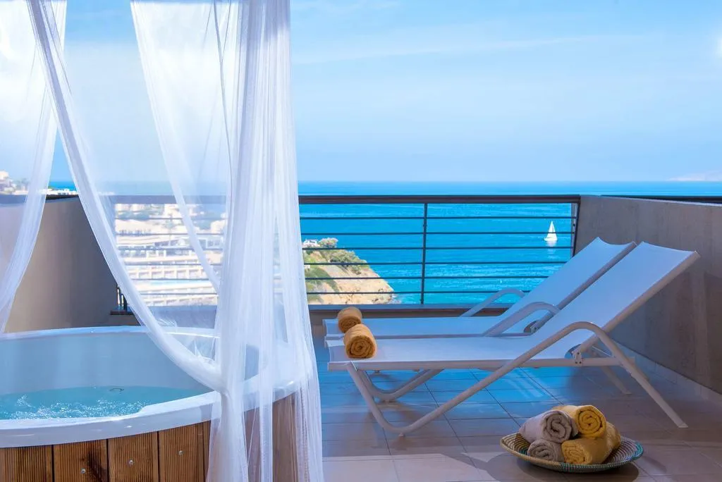 Double or Twin WITH JACUZZI Room, Blue Bay Resort Hotel, Crete