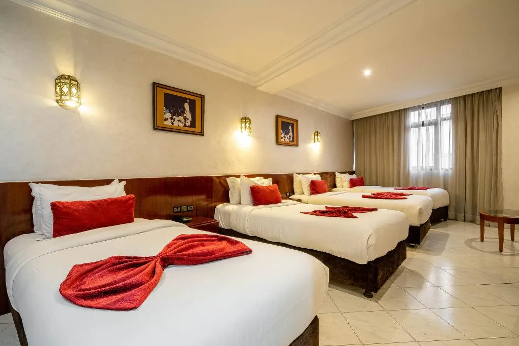 QUADRUPLE DELUXE Room, Hotel Casablanca City Center, Casablanca