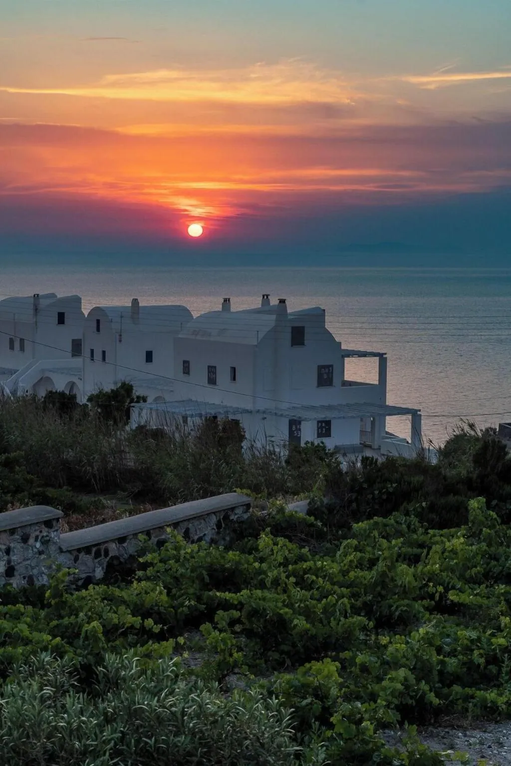 General view, Symmetry Suites, Santorini