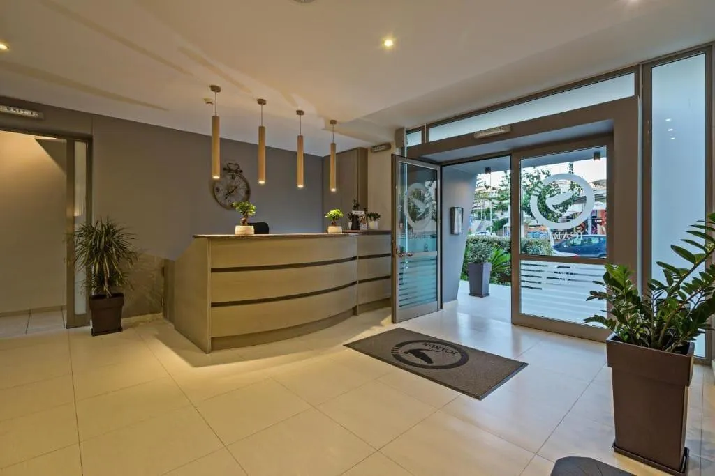 Lobby, Icarus Suite Apartments, Crete