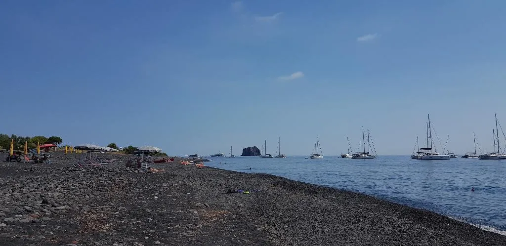 Beach, Hotel Ossidiana Stromboli, Palermo
