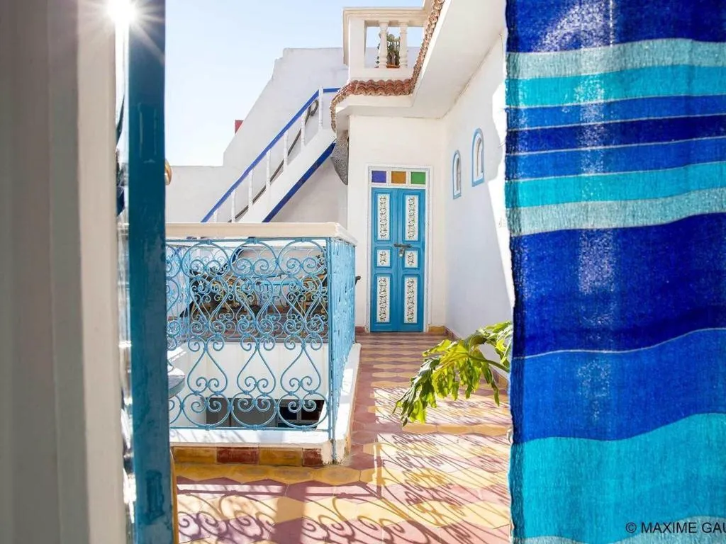 Terrace, Riad Hotel Emeraude, Essaouira