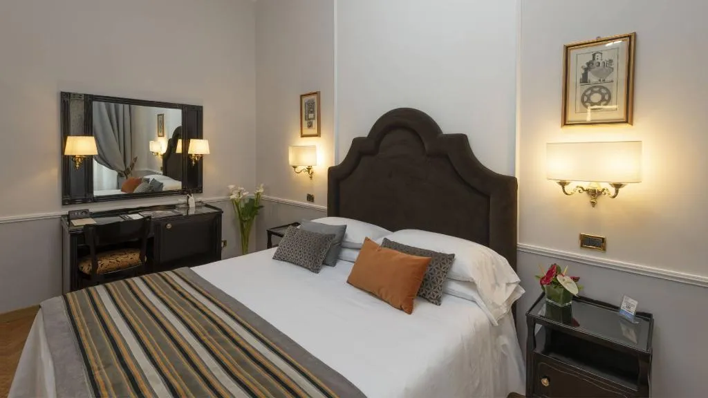 Double or Twin CLASSIC Room, Bettoja Hotel Massimo d'Azeglio, Rome