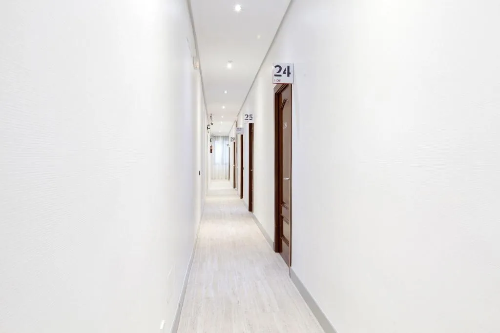 Lobby, Hostal Castilla I, Madrid
