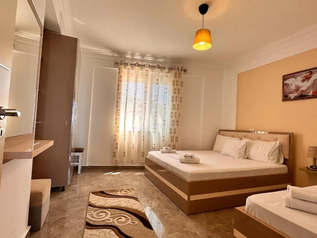 FAMILY ROOM SEA VIEW WITH AIR CONDITIONING Room, Hotel Bella Vista, Southern Albania