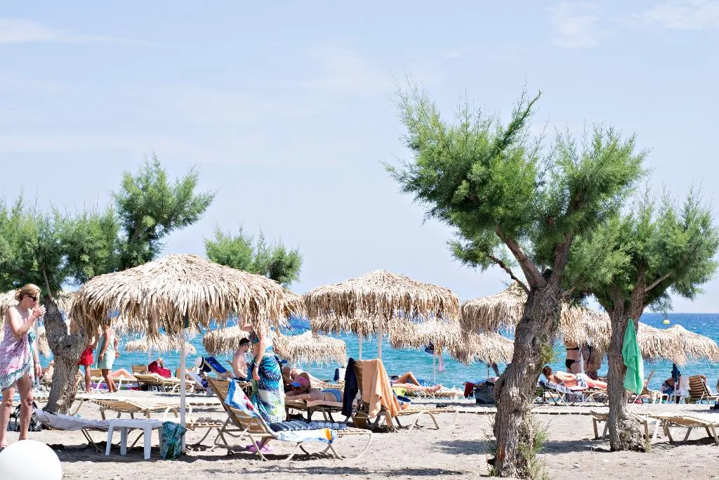 Beach, Sun Beach Lindos, Rhodes