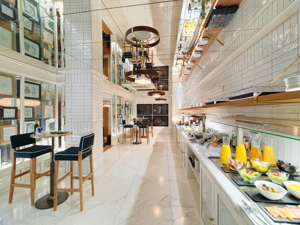 Restaurant, H10 Puerta de Alcala 4* Sup., Madrid