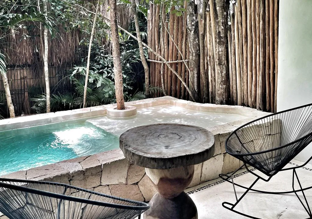 DOUBLE DELUXE WITH PRIVATE POOL Room, Una Vida Tulum, Cancun Area