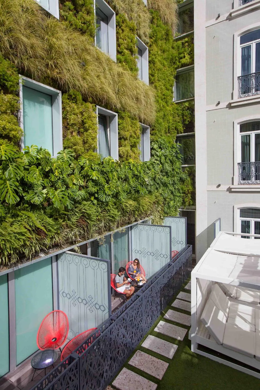 Terrace, BessaHotel Liberdade, Lisbon