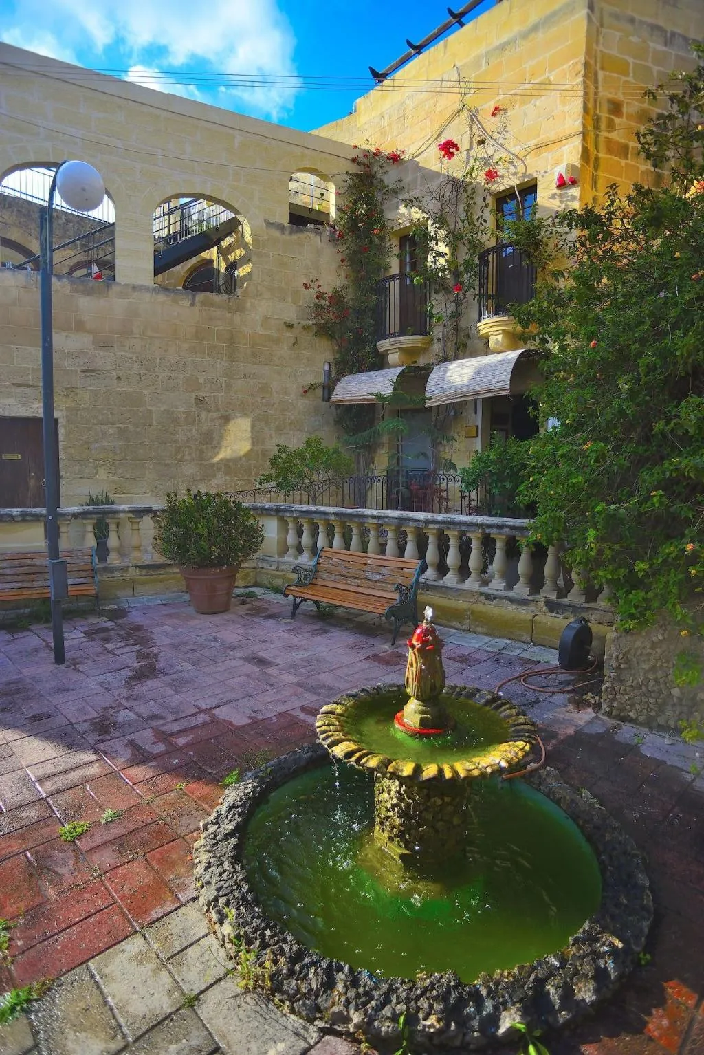 General view, The Burrow Guest House, Malta